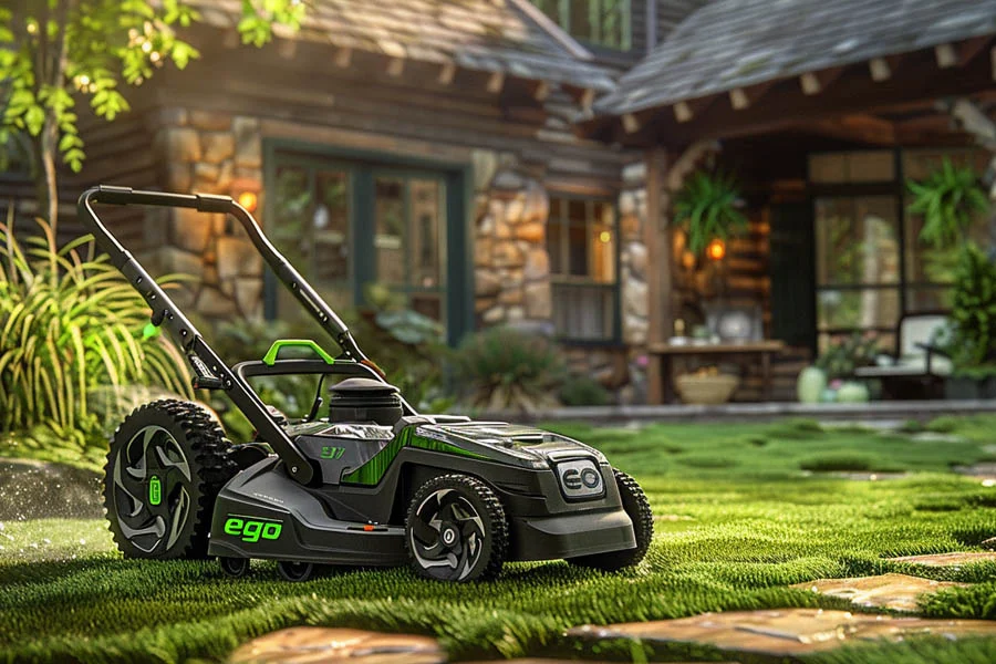 lithium battery operated lawn mowers